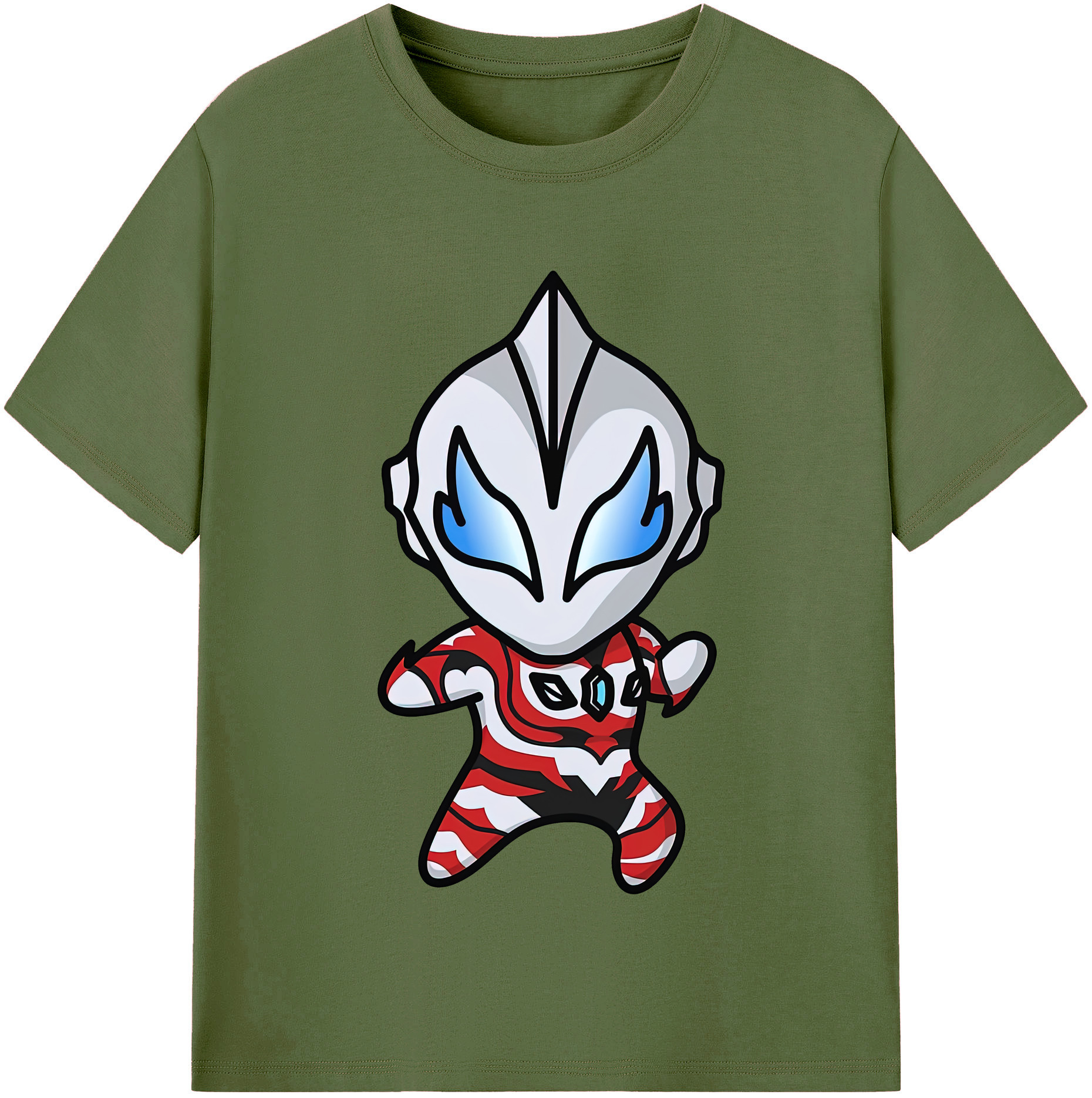 （画像用） ウルトラマン Ultraman 綿100％半袖Tシャツ（フロントプリント）